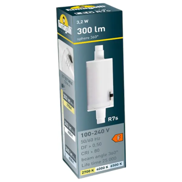 Bec LED Fumagalli H7LEDR7SCCT R7S/ 3.5 W/ 6000 K/ 365lm/ White photo 3