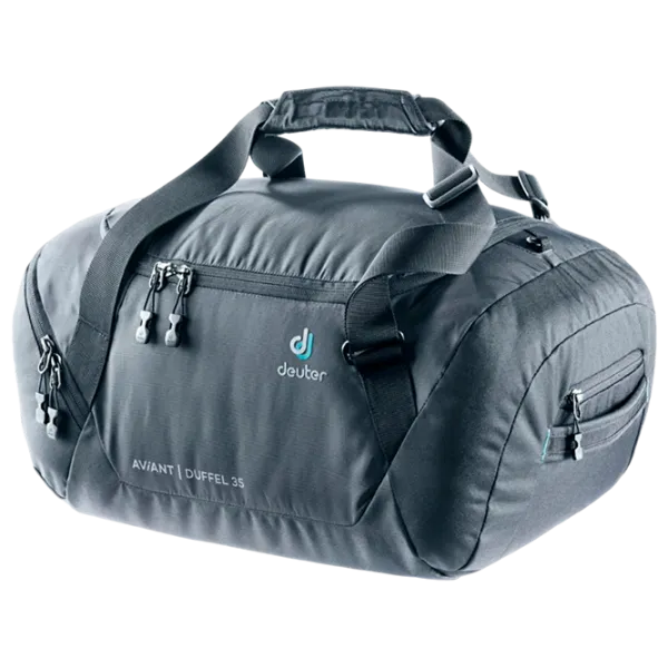 Geantă pentru călătorii Deuter Aviant Duffel 35 35l/ Black Black photo 1 Geantă pentru călătorii Deuter Aviant Duffel 35 35l/ Black Black photo 1