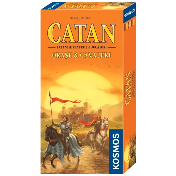 Настольная игра Cutia Catan - extensie Orase & Cavaleri 12+/ Развитие photo 1