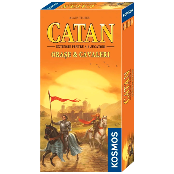 Настольная игра Cutia Catan - extensie Orase & Cavaleri 12+/ Развитие photo 1