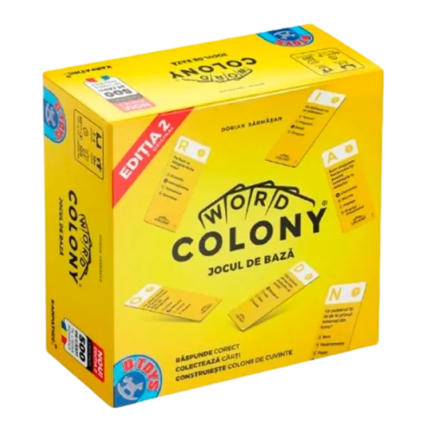 Настольная игра D-TOYS Word Colony - Joc de baza 12+/ Развитие photo 1