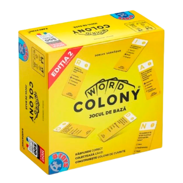 Настольная игра D-TOYS Word Colony - Joc de baza 12+/ Развитие photo 1