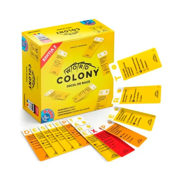 Настольная игра D-TOYS Word Colony - Joc de baza 12+/ Развитие photo 2
