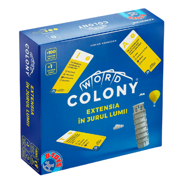 Настольная игра D-TOYS Word Colony - Extensie 10+/ Дополнительный набор photo 1 Настольная игра D-TOYS Word Colony - Extensie 10+/ Дополнительный набор photo 1