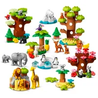 Constructor LEGO Wild Animals of the World Animale/ Multicolor photo 2