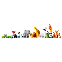 Constructor LEGO Wild Animals of the World Animale/ Multicolor photo 4