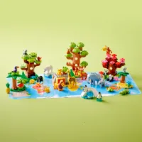 Constructor LEGO Wild Animals of the World Animale/ Multicolor photo 7