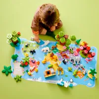 Constructor LEGO Wild Animals of the World Animale/ Multicolor photo 12