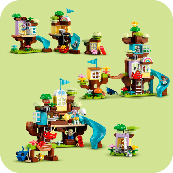 Constructor LEGO 3in1 Tree House Clasic/ Multicolor photo 10