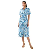 Rochie pentru femei Koton 4SAK80155UW 4XL/ Blue Design