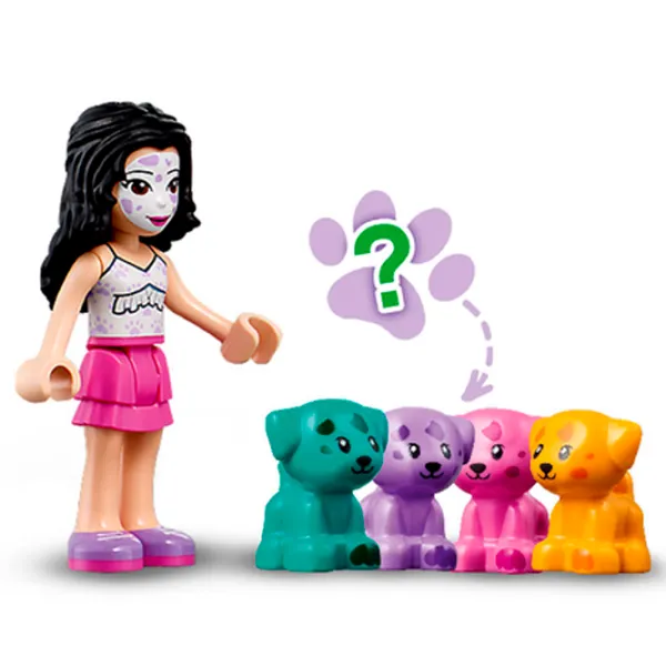 Constructor LEGO Emma's Dalmatian Cube Figuri/ Multicolor photo 4 Constructor LEGO Emma's Dalmatian Cube Figuri/ Multicolor photo 4