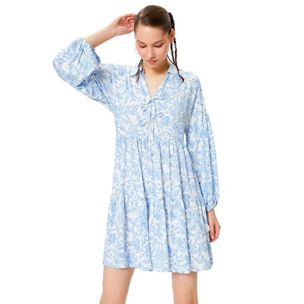 Rochie pentru femei Koton 4SAL80080IW L/ Blue Design photo 1