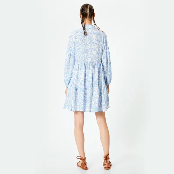 Rochie pentru femei Koton 4SAL80080IW L/ Blue Design photo 2