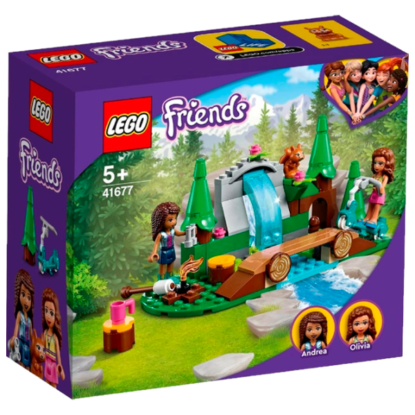 Constructor LEGO Forest Waterfall Pădure/ Multicolor photo 1 Constructor LEGO Forest Waterfall Pădure/ Multicolor photo 1