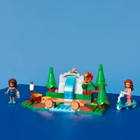 Constructor LEGO Forest Waterfall Pădure/ Multicolor photo 10