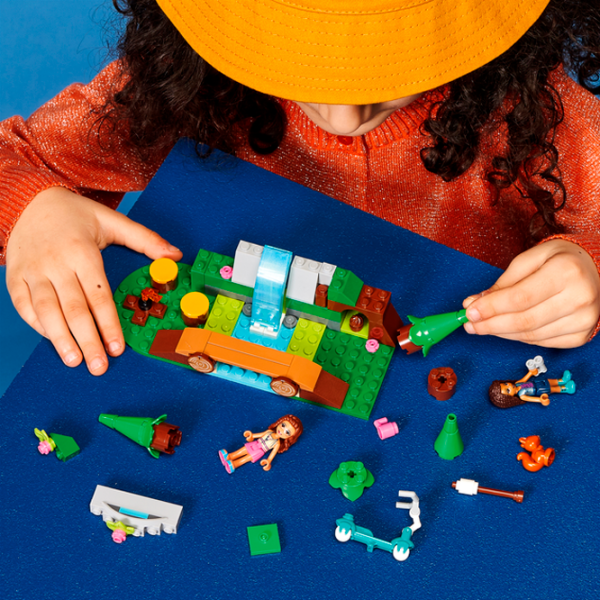 Constructor LEGO Forest Waterfall Pădure/ Multicolor photo 11 Constructor LEGO Forest Waterfall Pădure/ Multicolor photo 11