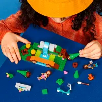Constructor LEGO Forest Waterfall Pădure/ Multicolor photo 11