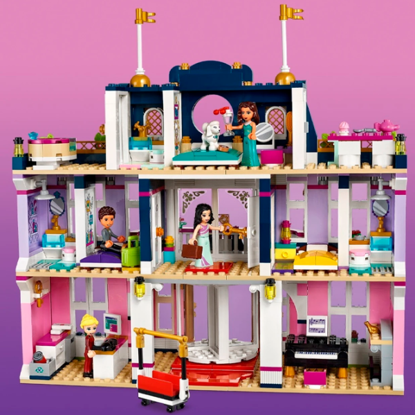 Конструктор LEGO Heartlake City Grand Hotel Фигуры/ Разноцветный photo 9
