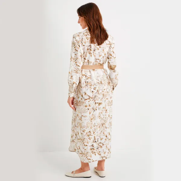 Rochie pentru femei Koton 4SAK80191UW 2XL/ Brown Design photo 2