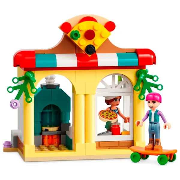 Constructor LEGO Heartlake City Pizzeria Figuri/ Multicolor photo 3