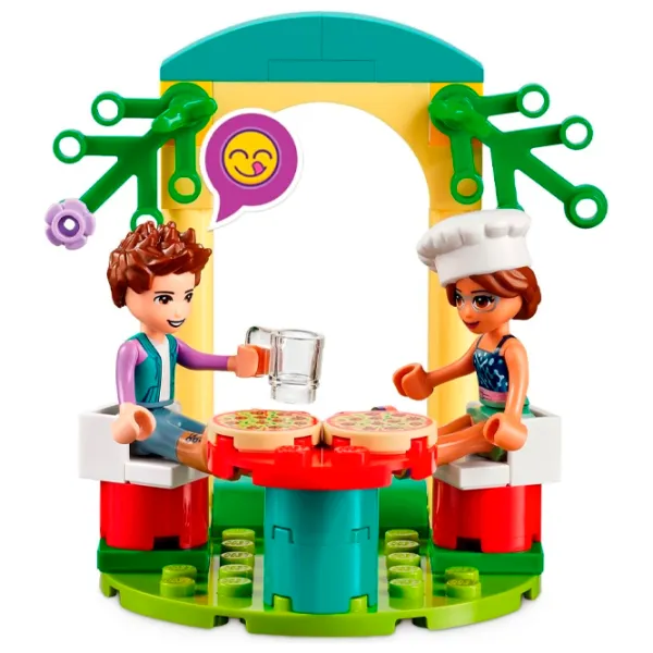 Constructor LEGO Heartlake City Pizzeria Figuri/ Multicolor photo 4