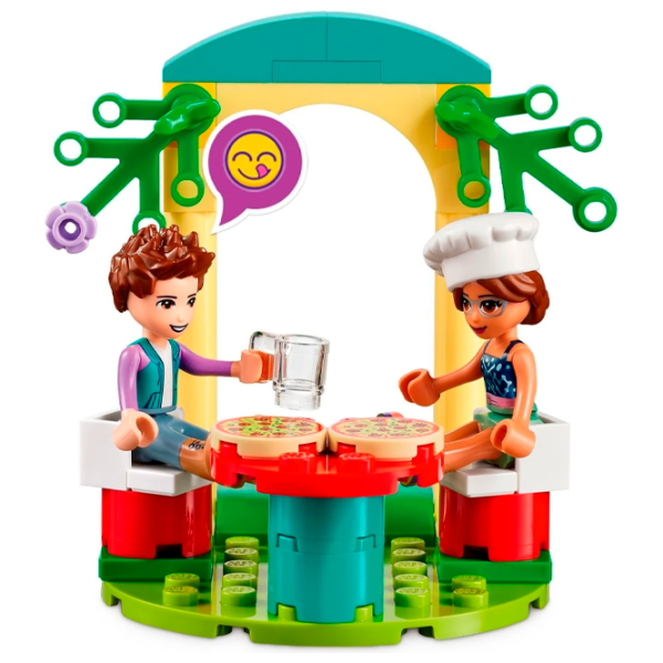 Constructor LEGO Heartlake City Pizzeria Figuri/ Multicolor photo 4