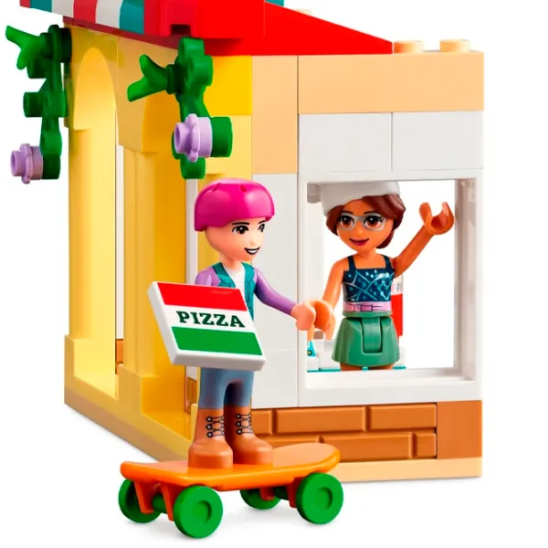 Constructor LEGO Heartlake City Pizzeria Figuri/ Multicolor photo 5