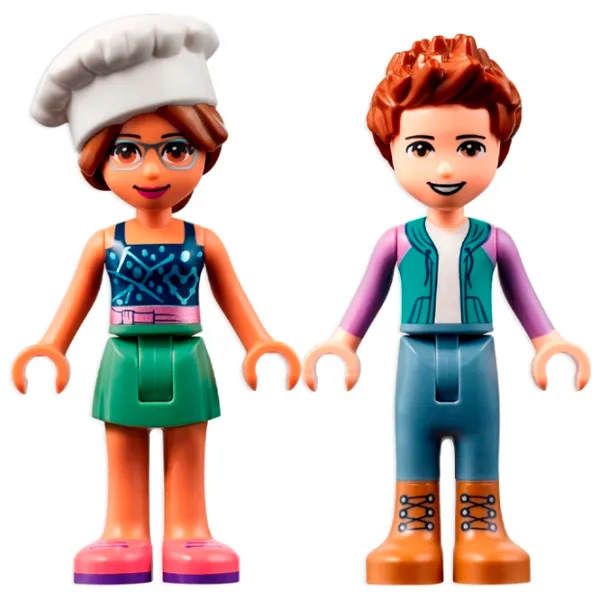 Constructor LEGO Heartlake City Pizzeria Figuri/ Multicolor photo 7