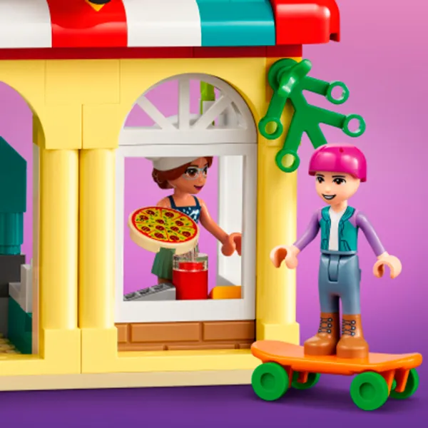 Constructor LEGO Heartlake City Pizzeria Figuri/ Multicolor photo 8