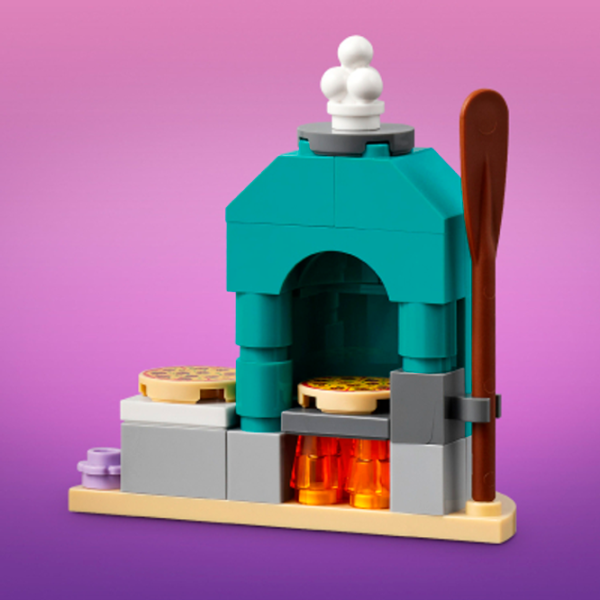 Constructor LEGO Heartlake City Pizzeria Figuri/ Multicolor photo 10