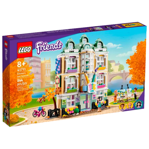 Constructor LEGO Emma's Art School Școală/ Multicolor photo 1