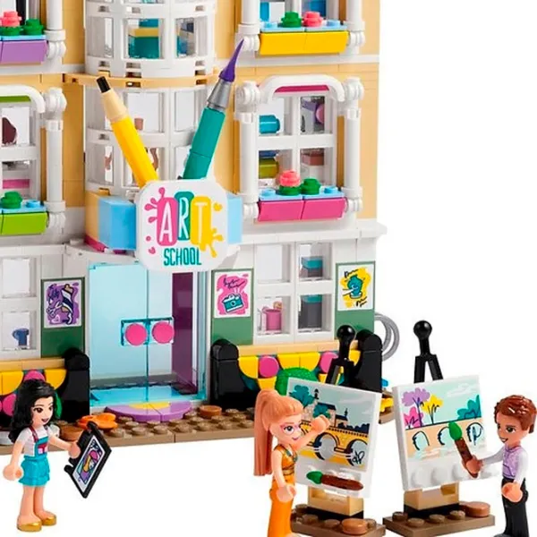 Constructor LEGO Emma's Art School Școală/ Multicolor photo 11