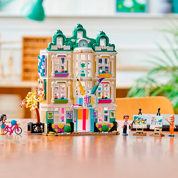 Constructor LEGO Emma's Art School Școală/ Multicolor photo 12
