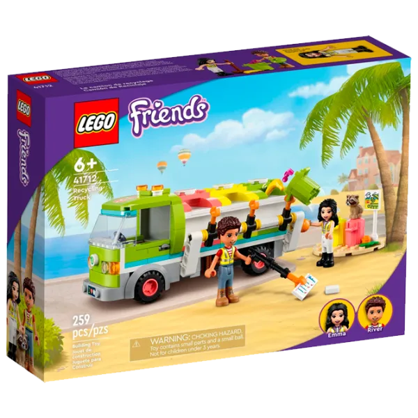 Constructor LEGO Recycling Truck Transport/ Multicolor photo 1