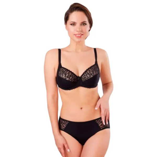 Sutien pentru femei Milavitsa 660711 80D/ Black photo 3