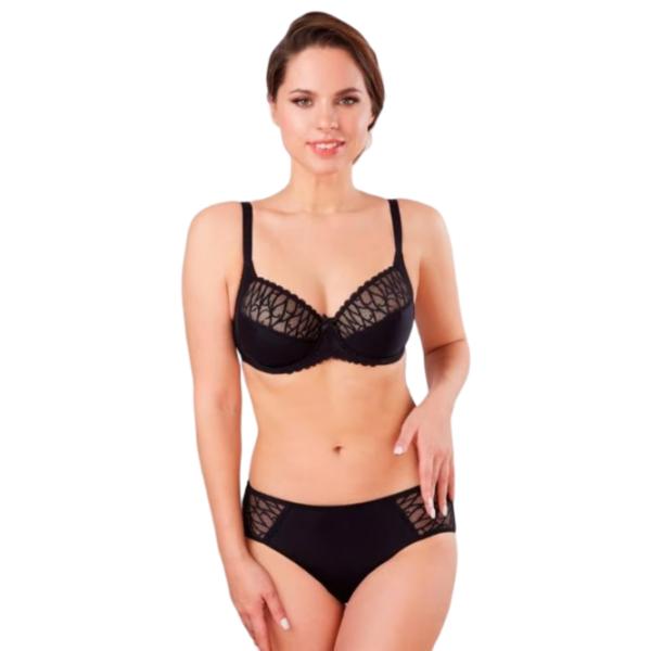 Sutien pentru femei Milavitsa 660711 90D/ Black photo 3