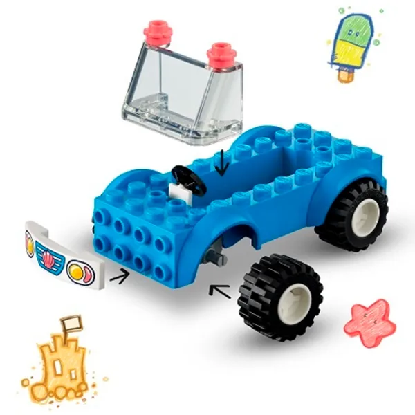 Constructor LEGO Beach Buggy Fun Plajă/ Multicolor photo 4