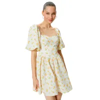 Rochie pentru femei Koton 4SAL80004IW S/ Beige