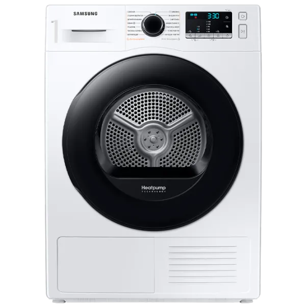 Сушильная машина Samsung DV90TA040AE/ UA 9 кг/ Белый photo 1 Сушильная машина Samsung DV90TA040AE/ UA 9 кг/ Белый photo 1