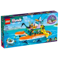 Constructor LEGO Sea Rescue Boat Barcă/ Multicolor
