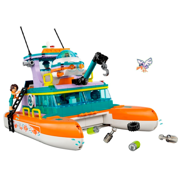 Constructor LEGO Sea Rescue Boat Barcă/ Multicolor photo 3