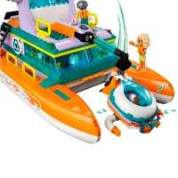 Constructor LEGO Sea Rescue Boat Barcă/ Multicolor photo 5