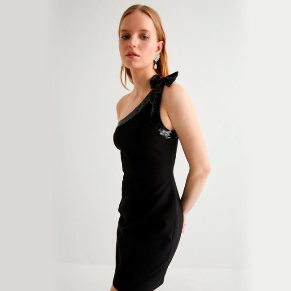 Rochie pentru femei Koton 4SAK80039FW L/ Black photo 3 Rochie pentru femei Koton 4SAK80039FW L/ Black photo 3