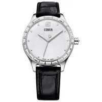 Наручные часы для женщин Cover CO164.ST2LBK/ SW Кварцевый/ 38 мм