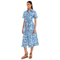 Rochie pentru femei Koton 4SAK80166UW 4XL/ Blue Design