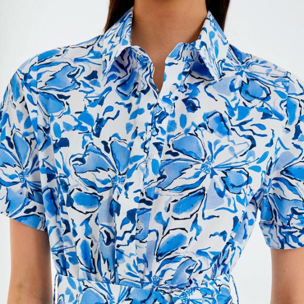 Rochie pentru femei Koton 4SAK80166UW 4XL/ Blue Design photo 5