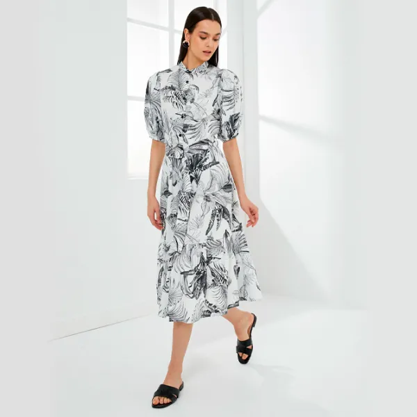 Rochie pentru femei Koton 4SAK80159UW XS/ Black Design photo 2