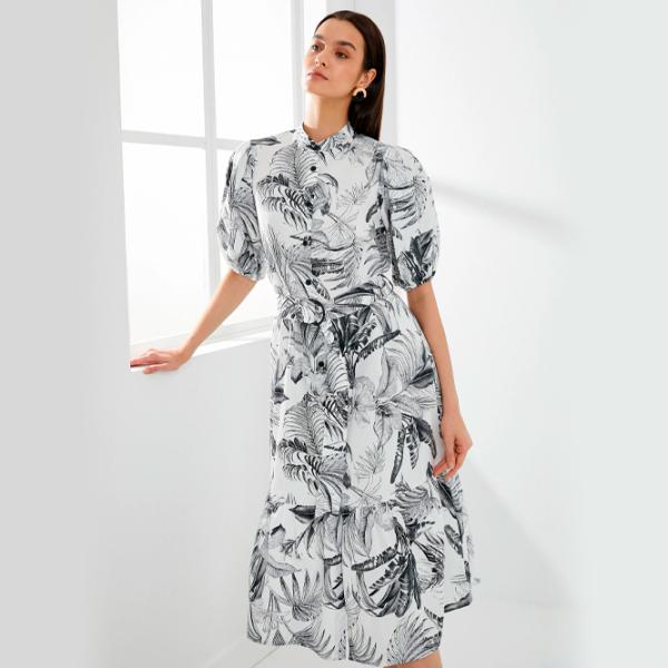 Rochie pentru femei Koton 4SAK80159UW XS/ Black Design photo 3