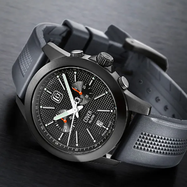 Ceas de mână pentru bărbați Cover CO155.BPL1RUB/ G Cuarț/ 42 mm photo 2 Ceas de mână pentru bărbați Cover CO155.BPL1RUB/ G Cuarț/ 42 mm photo 2