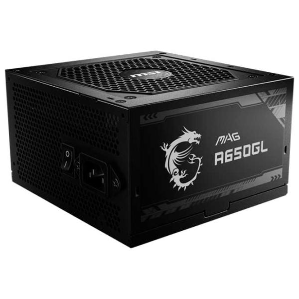 Блок питания MSI MAG A650GL 80+ Gold/ 650 Вт photo 3 Блок питания MSI MAG A650GL 80+ Gold/ 650 Вт photo 3